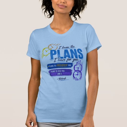 希望。目的。約束。 Tシャツ (正面)