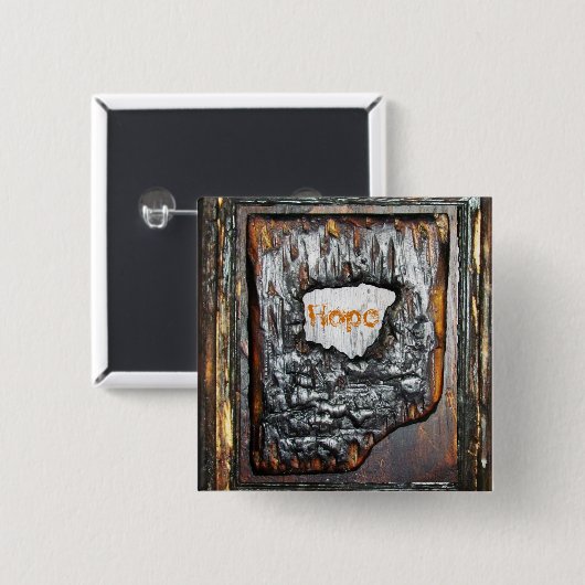 希望 缶バッジ (正面&裏面)