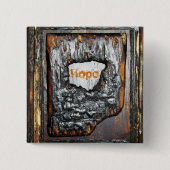 希望 缶バッジ (正面)