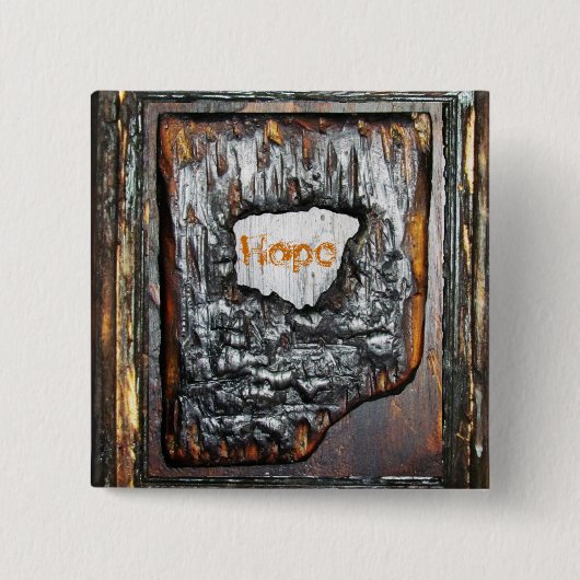 希望 缶バッジ (正面)