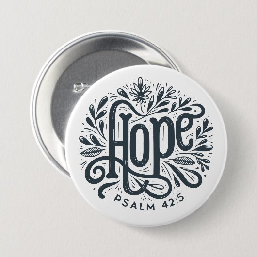 希望 缶バッジ (正面&裏面)