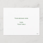 希望-自閉症の季節 シーズンポストカード (裏面)