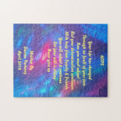 "希望"詩 – パズル (横)