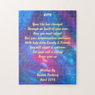 "希望"詩 – パズル