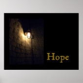 希望:闇のはがき中の光 ポスター (正面)