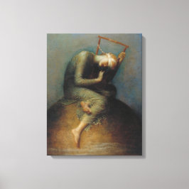 希望（George Frederick Watts著） キャンバスプリント