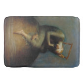 希望（George Frederick Watts著） バスマット (正面)