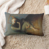 希望（George Frederick Watts著） ランバークッション (ブランケット)