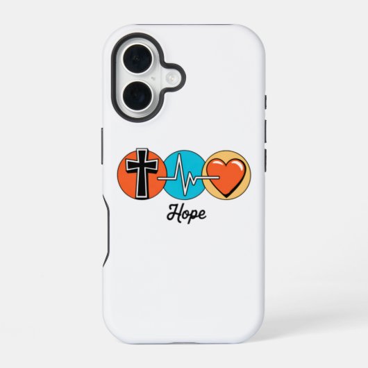 希望 iPhone 16ケース (裏面)