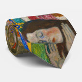 『希望II』(希望2) by Gustav Klimt、ヴィンテージ アール・ヌーヴォー ネクタイ (ロール)
