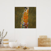 『希望II』（1907/08） by Gustav Klimt, ヴィンテージ アール・ヌーヴォー ポスター (キッチン)