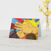 希望Kathryn カード (黄色い花)