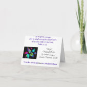 希望Notecard カード (裏面)