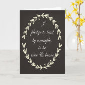 帖当の挨拶状 カード (黄色い花)