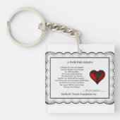 帖当Keychain キーホルダー (正面)