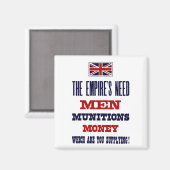 帝国が必要としているのは~人、軍需品、お金 マグネット (正面/裏面)