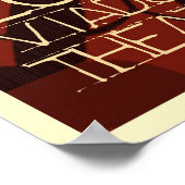 帝国のコースレトロのポスター。 dzign by Atalee ポスター (角)