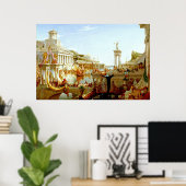 帝国のコース – 消費 ポスター (ホームオフィス)