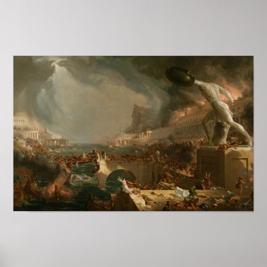 帝国のコース:破壊(1836) — Thomas ポスター (正面)