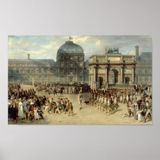 帝国の下で行われた復習の日 ポスター (正面)