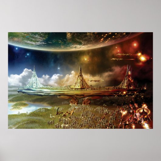 帝国の台頭と秋 ポスター (正面)