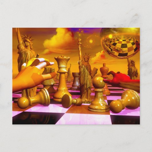 帝国の崩壊 ポストカード (正面)