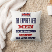 帝国の必要性の~の人、軍需品およびお金 クッション (ブランケット)