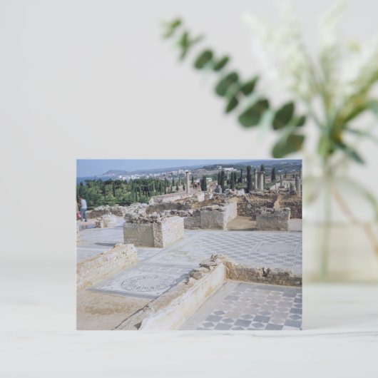 帝国の港のローマ遺跡 ポストカード (スタンド正面)