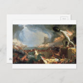 帝国の進路:トーマス・コールによる破壊 ポストカード (正面/裏面)