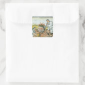 帝国の金ゴールドの溶融とアステカ鋳造 スクエアシール (バッグ)