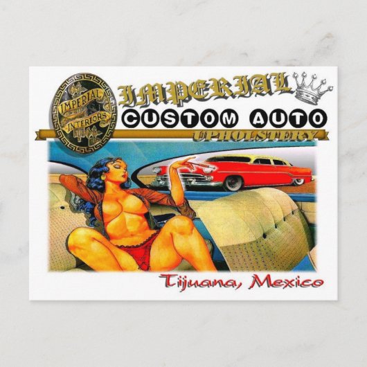 帝国カスタム自動車表装葉書 ポストカード (正面)