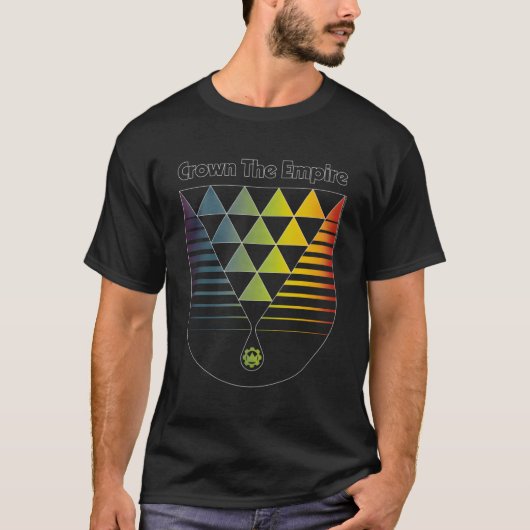帝国グラデーションを飾る Tシャツ (正面)