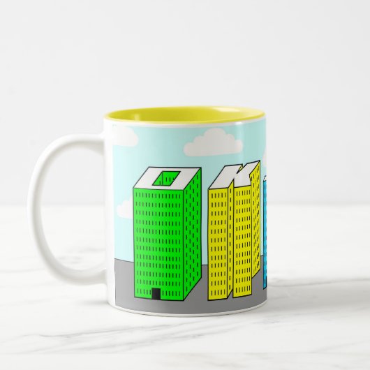 帝国マグ ツートーンマグカップ (左)