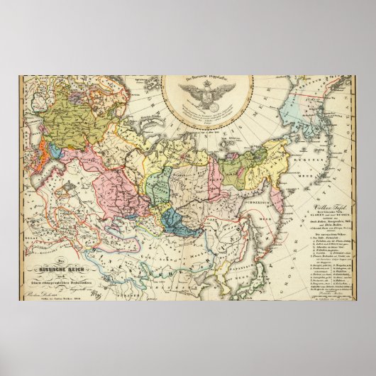 帝国ロシアの民族誌 ポスター (正面)