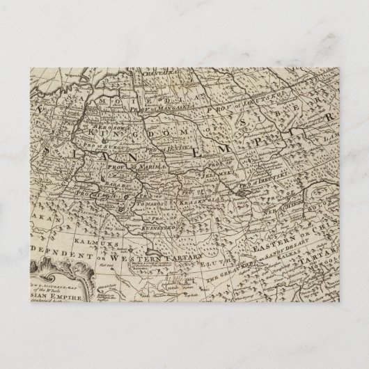 帝国ロシアの2世 ポストカード (正面)