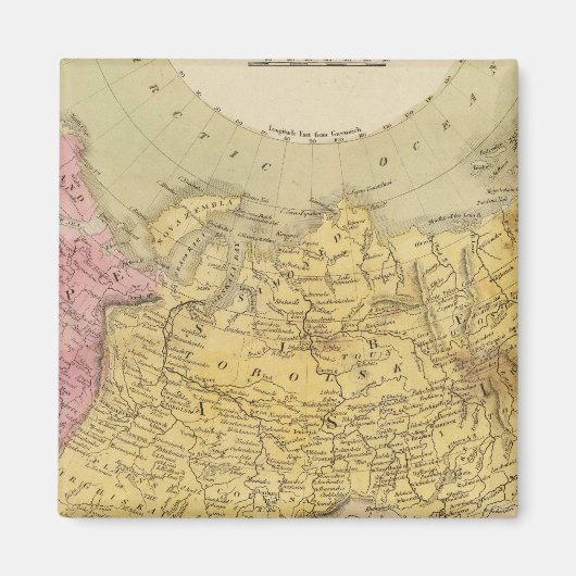 帝国ロシアの4 マグネット (正面)