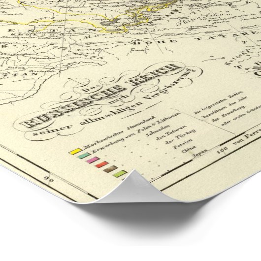 帝国ロシアの ポスター (角)