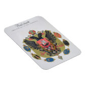 帝国ロシア州の武器と盾 マグネット (右側)