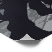 帝国主義の犬を追い出そう ポスター (角)