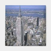 帝国国家建物の空中見解と マグネット (正面)