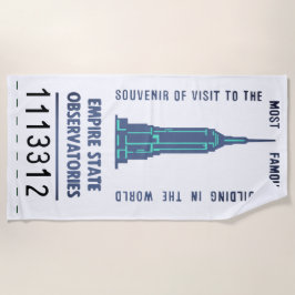 帝国国家 ビーチタオル