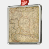 帝国地図 メタルオーナメント (左)