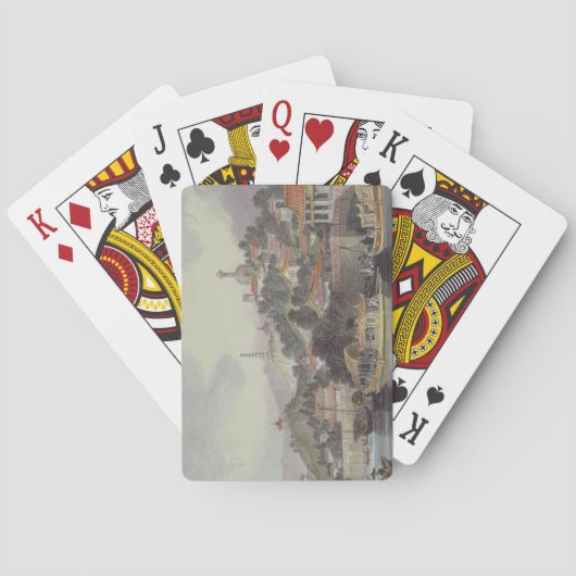 帝国宮殿の庭、「中国からの北京、 トランプ (裏面)