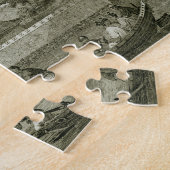 帝国宮殿、Pekiの庭の眺め ジグソーパズル (側面)