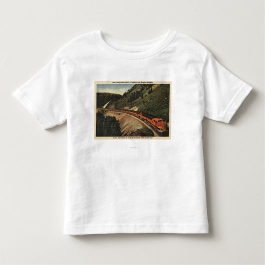 帝国建築者の列車 トドラーTシャツ (正面)