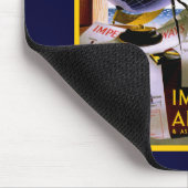 帝国航空路の地球 マウスパッド (コーナー)