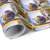 帝国航空路の地球 ラッピングペーパー (ロールコーナー)