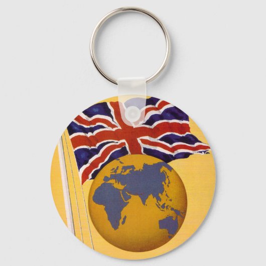 帝国航空 キーホルダー (正面)