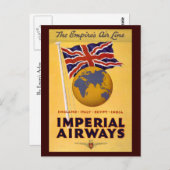 帝国航空 ポストカード (正面/裏面)