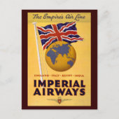 帝国航空 ポストカード (正面)